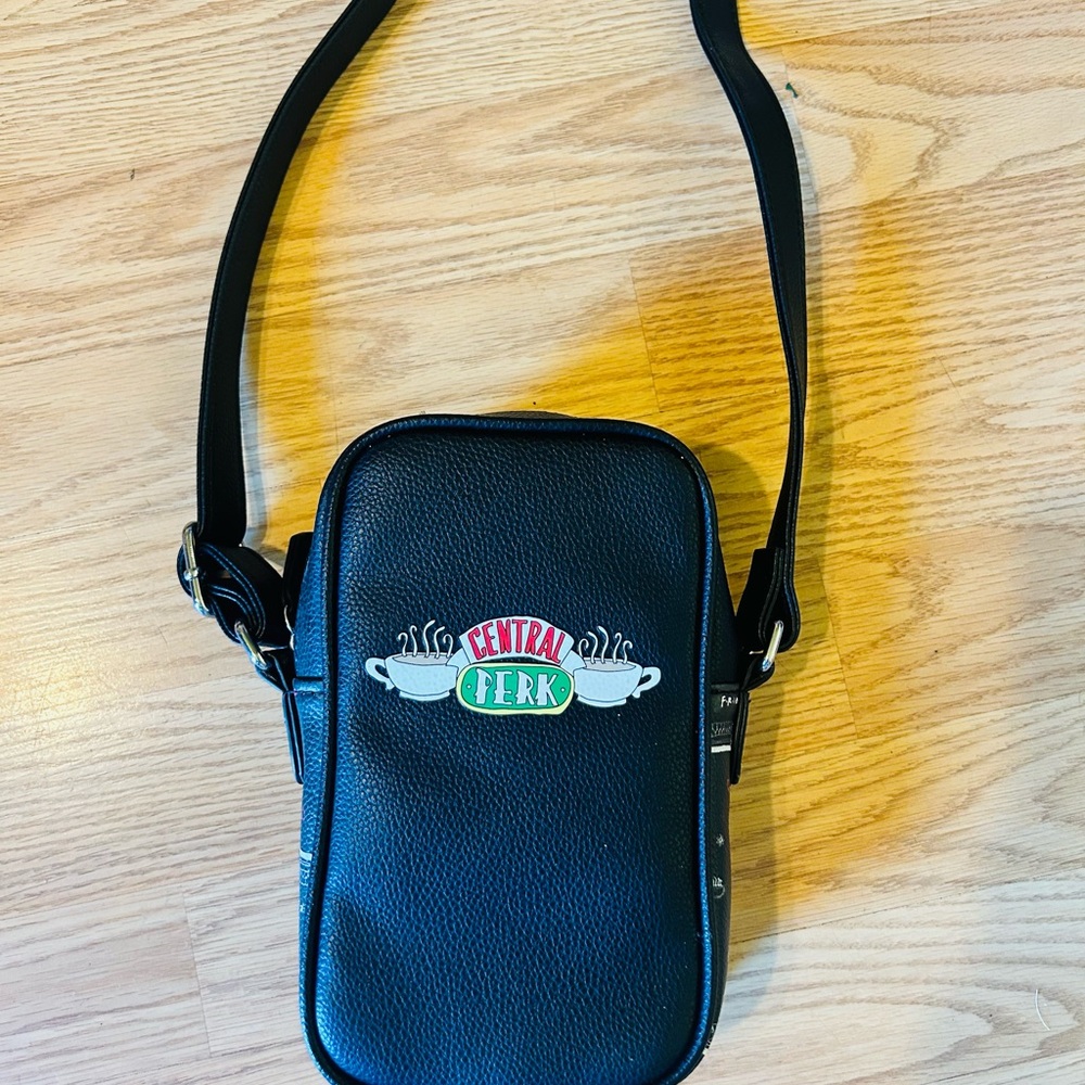 Central Perk Black Crossbody Bag